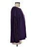 IMAN Purple Long Sleeve Blouse Size M - photo 4