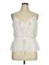 Express 100% Polyester Ivory Sleeveless Blouse Size XL - photo 1
