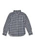 Janie and Jack Checkered-gingham Blue Long Sleeve Button-Down Shirt Size 6 - photo 1