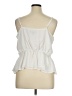 Express 100% Polyester Ivory Sleeveless Blouse Size XL - photo 2