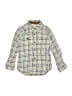 Gymboree 100% Cotton Plaid Yellow Long Sleeve Button-Down Shirt Size 6 - photo 1