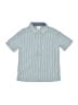 Gymboree Stripes Blue Short Sleeve Button-Down Shirt Size 6 - photo 1