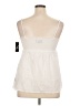 Iz Byer 100% Cotton White Sleeveless Blouse Size XL - photo 2