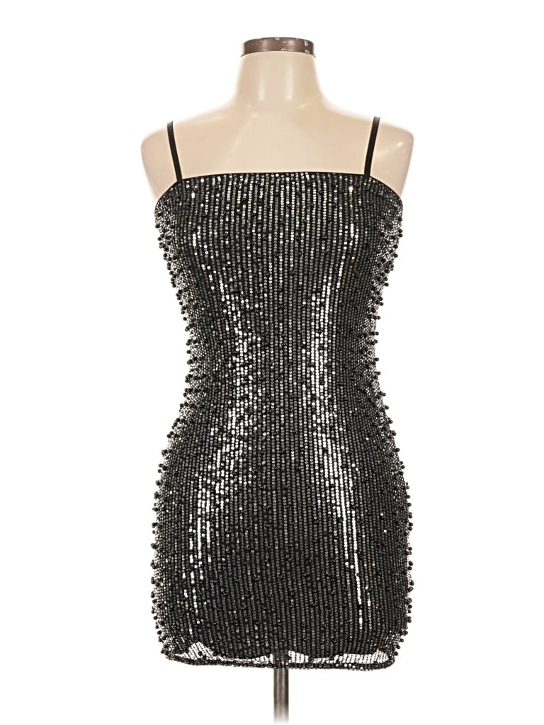 Klesis Cocktail Dress In Silver