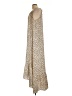Flawless 100% Polyester Animal Print Tan Casual Dress Size L - photo 5