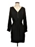 Zara Basic 100% Polyester Solid Black Casual Dress Size XS - photo 1
