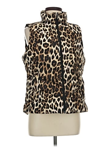 Lands' End Faux Fur Vest (view 1)