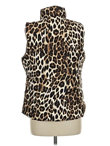 Lands' End Faux Fur Vest (view 2)
