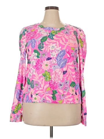 Lilly Pulitzer Long Sleeve Blouse (view 1)