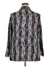 Koret 100% Polyester Metallic Silver Long Sleeve Blouse Size 20 - photo 2