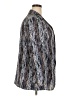 Koret 100% Polyester Metallic Silver Long Sleeve Blouse Size 20 - photo 4