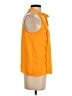 Victoria Beckham for Target 100% Polyester Orange Sleeveless Blouse Size XS - photo 4