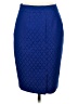The Limited 100% Polyester Argyle Blue Formal Skirt Size 0 - photo 2
