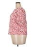 Basic Editions 100% Cotton Pink 3/4 Sleeve T-Shirt Size XXL - photo 5