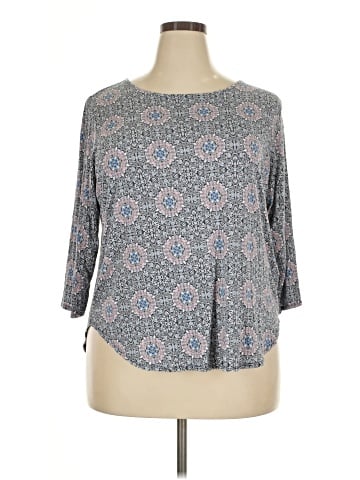 Philosophy Republic Clothing 3/4 Sleeve Top (view 1)