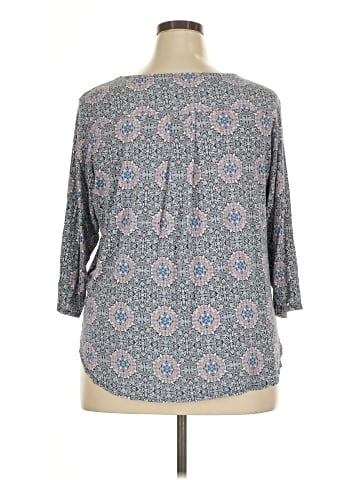 Philosophy Republic Clothing 3/4 Sleeve Top (view 2)