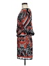 Max Studio Print Black Gray Cocktail Dress Size M - photo 5