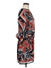 Max Studio Print Black Gray Cocktail Dress Size M - photo 4