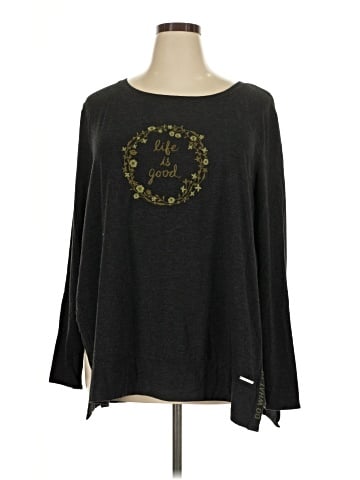 Life Is Good Pullover Sweater (view 1)