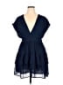 Mi ami 100% Polyester Blue Cocktail Dress Size XL - photo 1