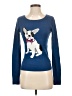 Arizona Jean Company Graphic Blue Pullover Sweater Size S - photo 1