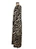 H&M 100% Polyester Animal Print Ivory Casual Dress Size S - photo 5