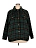 Cj Banks Plaid Green Jacket Size 2X - photo 1
