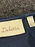 Deletta Solid Blue Casual Dress Size M - photo 7