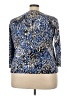 Talbots Animal Print Blue Cardigan Size 3X - photo 2