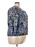 Talbots Animal Print Blue Cardigan Size 3X - photo 4