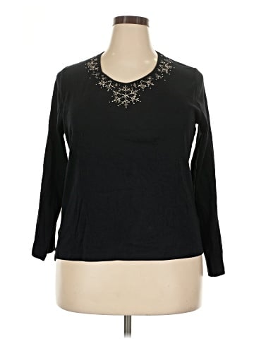 Talbots Outlet 3/4 Sleeve Top (view 1)
