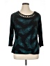 East5th Teal 3/4 Sleeve Top Size XL - photo 1