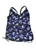TYR Floral Blue Swimsuit Top Size 14 - photo 1