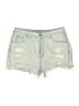 Shein Blue Denim Shorts Size L - photo 1