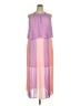 Cato 100% Polyester Color Block Purple Cocktail Dress Size 18 - photo 1