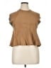 Maeve Brown Sleeveless Top Size XL - photo 1