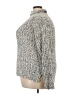 Basic Editions 100% Acrylic Tweed Gray Turtleneck Sweater Size 22 - photo 5