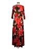 Curations Print Brown Casual Dress Size M (petite) - photo 2