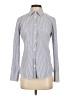 J.Crew Stripes Gray Long Sleeve Button-Down Shirt Size S - photo 1