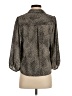 Drew Animal Print Gray 3/4 Sleeve Blouse Size S - photo 2