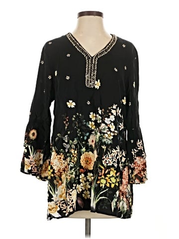 Coco + Carmen 3/4 Sleeve T-Shirt (view 1)