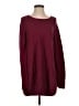 Eileen Fisher 100% Cotton Burgundy Pullover Sweater Size S - photo 1