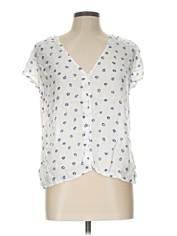 Cloth & Stone Short Sleeve Blouse (view 1)
