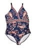 BLOOMCHIC Paisley Blue One Piece Swimsuit Size 22 - photo 1