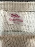 Justice Color Block White Pullover Sweater Size 12 - photo 3