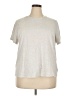 Old Navy 100% Cotton Silver Short Sleeve T-Shirt Size XXL - photo 1