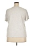 Old Navy 100% Cotton Silver Short Sleeve T-Shirt Size XXL - photo 2