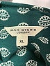 Max Studio 100% Polyester Paisley Green Casual Dress Size XL - photo 7