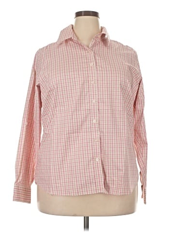 Lands' End Long Sleeve Button-Down Shirt (view 1)