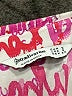 Stradivarius Print Pink 3/4 Sleeve Button-Down Shirt Size S - photo 7